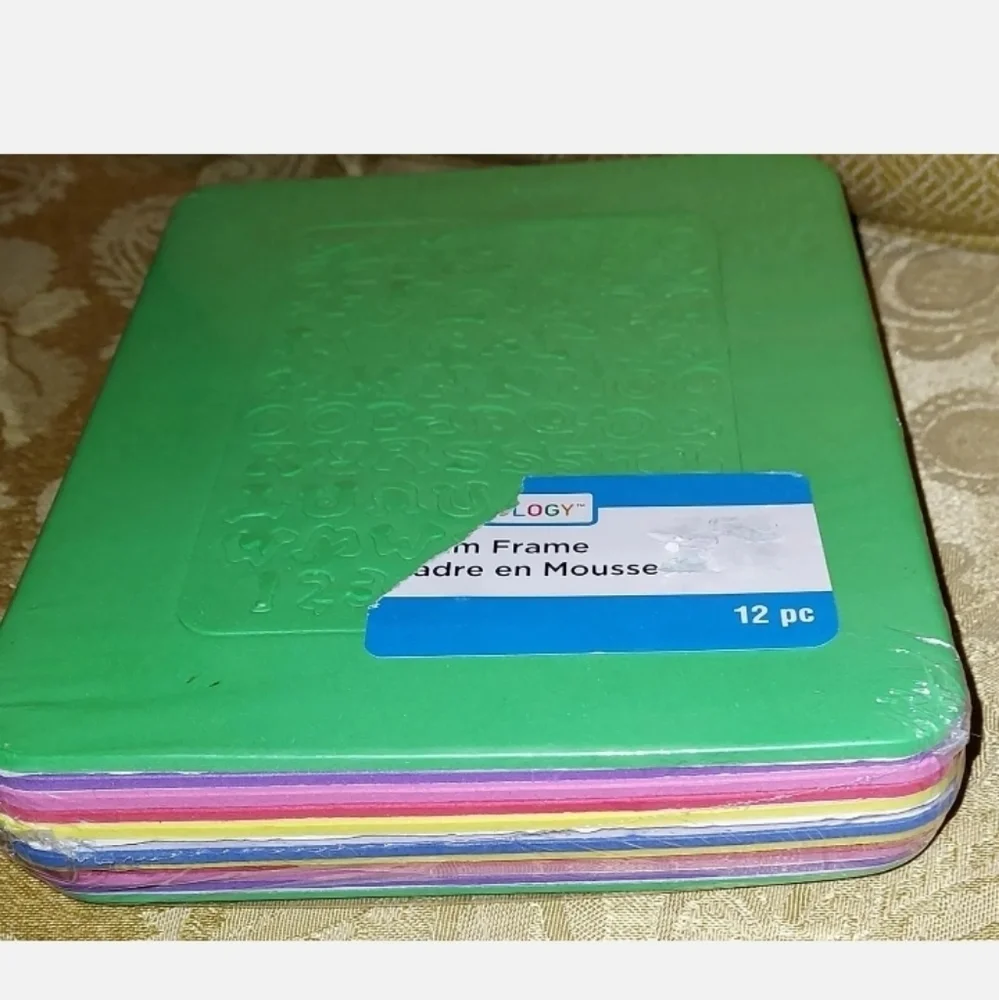 CREATOLOGY Foam Frames Kit (Set Of 12) - Kids / Children’s Crafts 5.75